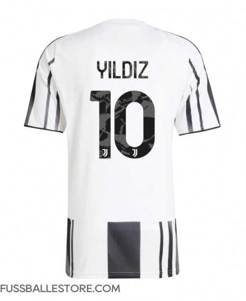 Günstige Juventus Kenan Yildiz #10 Heimtrikot 2025-26 Kurzarm Günstige Juventus Kenan Yildiz #10 Heimtrikot 2025-26 Kurzarm